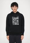 Худи Bally Hoodie, Black/White/Black - фото