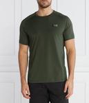 Футболка Ea7 Regular Fit с короткими рукавами, зеленый - фото
