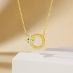 DESIGN CIRCLES Серебряное колье S925 для женщин - фото 7