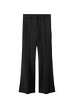 Брюки Mango Trousers, Black - фото 4
