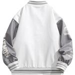 Бейсбольная куртка унисекс Doraemon, Белый - фото 8