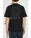 Футболка с логотипом Stone Island, черный - фото 4