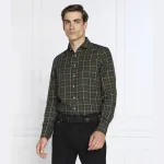 Рубашка узкого кроя Stenströms, зеленый - фото 2