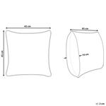 Декоративная подушка Beliani, экрю - фото 4