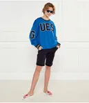 Толстовка Oversize fit Guess, синий - фото 2