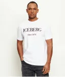 Футболка regular fit Iceberg, белый - фото