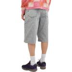 Монограмменные джинсовые шорты Acne Studios, синие - фото 4