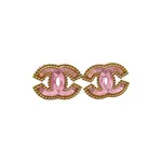 CHANEL Серьги-гвоздики - фото