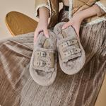 Шлепанцы женские Gemeiq, бежевый - фото 19