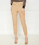 Брюки Slim fit Elisabetta Franchi, бежевый - фото 3