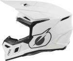 3SRS Твердый шлем для мотокросса Oneal, белый матовый - фото 3