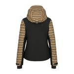 Женская куртка софтшелл Luhta Mukkavaara с капюшоном - Caramel - фото 3