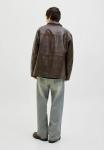 Кожаная куртка Jack & Jones, коричневый - фото 3
