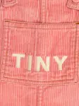 Комбинезон с вышитым логотипом Tiny Cottons, розовый - фото 4