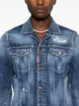 DSQUARED2 джинсовая куртка Dan, синий - фото 4