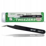 Пинцет для наращивания ресниц, VETUS ESD-17 Project Lashes - фото