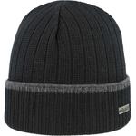 Хлопковая шапка Jackg Eisglut, черный - фото