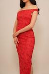 Платье WAL G. JONIE COWL NECK MAXI, Red Rose Print/Red - фото 4