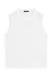 Топ SLEEVELESS Massimo Dutti, белый - фото 5
