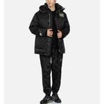 Пуховик мужской черный Evisu, черный - фото 5