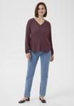 Блуза Kaffe AMBER, Fudge/Bordeaux - фото 2