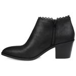 Ботильоны Tessa на блочном каблуке Journee, черный - фото 4