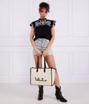 Шорты Regular fit Twinset, синий - фото 2