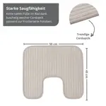 Коврик для ванной Sleepling, бежевый - фото 2