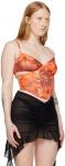 Корсет с принтом MIBHV MISBHV - фото 2