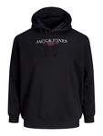 JACK & JONES PLUS Черная толстовка - фото
