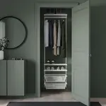 Стеллаж, белый, 62x40x201 см, BOAXEL IKEA - фото 3