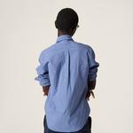 Клетчатая рубашка Miu Miu, синий - фото 3