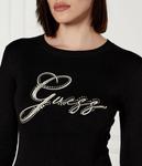 Свитер женский Guess Jeans Slim Fit, черный - фото 4