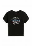 Футболка с принтом SLIM NEW YORK LOGO Tommy Jeans, черный - фото 5