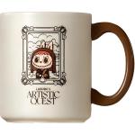 POP MART Керамическая кружка white/white brown - фото