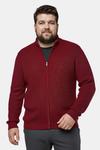 Вязаный кардиган Men Plus, Wine Red - фото 3