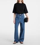 Хлопковая футболка из джерси Róhe, черный - фото 2