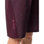 Женские шорты-велосипедки с принтом Ledro Vaude, фиолетовый - фото 4