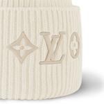 Шапка-бини LV Headline Louis Vuitton, белый - фото 3