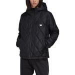 Куртка adidas Original Down Quilted Puffer Jacket 'Black', черный - фото 2