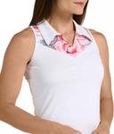 Женское платье для гольфа без рукавов SwingDish Aliyah, белый - фото 6