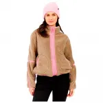 Флис Protest Red Outdoor full zip, бежевый - фото 3