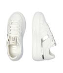 Кроссовки женские Furla Nuage кожаные на толстой подошве, белый - фото 4