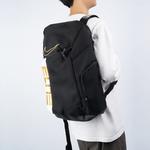 Рюкзак Nike Elite Pro Basketball Backpack 'Black White Metallic Gold' BA6164-013, черный - фото 7