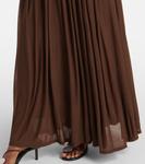 Длинное платье Jamie jersey Simkhai, Cocoa - фото 6