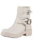 Ботильоны VAN HILL Biker Boots Anna, бежевый - фото