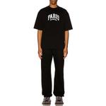 Футболка cities paris t-shirt medium fit 'black' Balenciaga, черный - фото 3