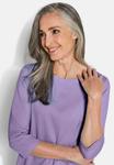 Топ GOLDNER BASIC AUS INTERLOCK, Lilac - фото 4