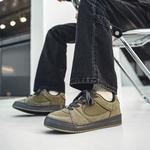 Кроссовки Mengsai Mengsai Skateboarding Shoes Unisex Low-top, бежевый - фото 13