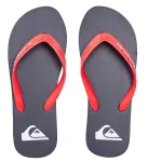 Мужские шлепанцы Quiksilver Molokai Core, красный - фото 4